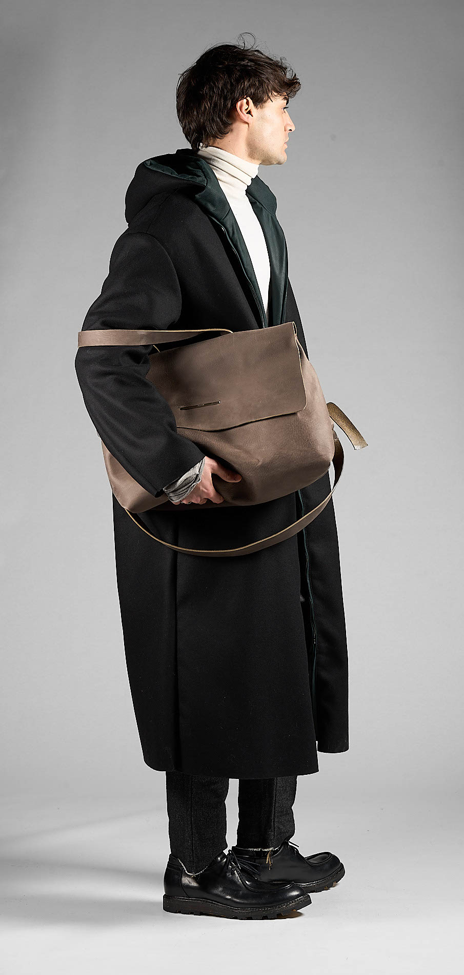 daniele basta leather and silver bags - WEARING